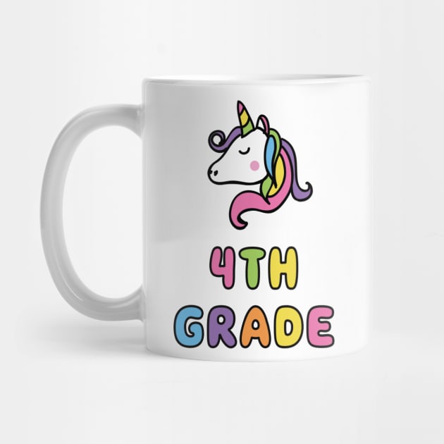 4th Grade Back To School Unicorn by fizzyllama